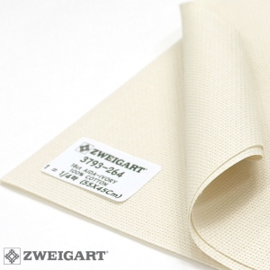 쯔바이 자수원단 18카운트-AIDA-IVORY/3793-264