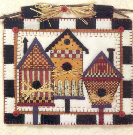 Dimensions 펠트 패키지/ BIRDHOUSE ROW-62085