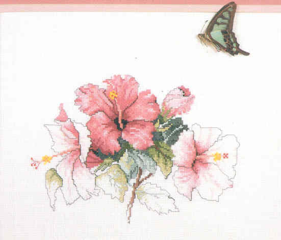 십자수도안책 Green Apple/ HIBISUCUS-563