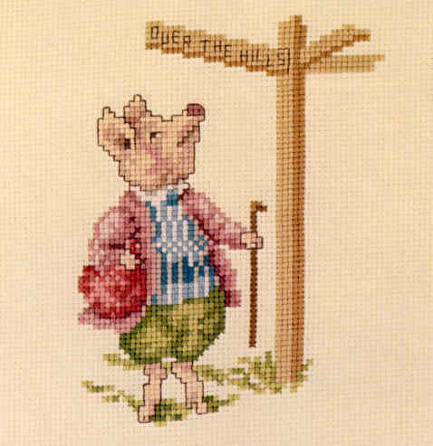 십자수도안책 Green Apple/ BEATRIX POTTER TALE OF PIGLING BLAND-545