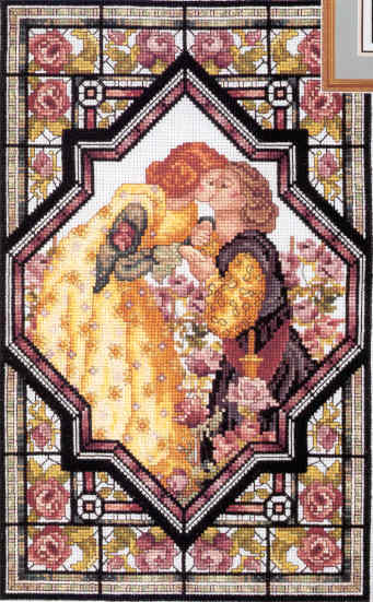 십자수도안책 Vermillion/ THE KISS-215(CHART PACK)