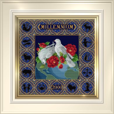 십자수도안책 Ellen Maurer/ PEACE ON EARTH-058