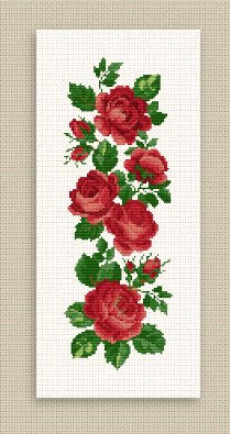 십자수도안책 Ellen Maurer/ ROSE BORDER-009