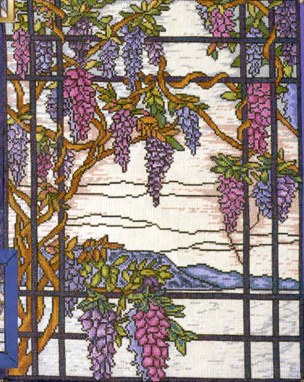 십자수도안책 Stitch Worlds/ WISTERIA WINDOW-03-158L