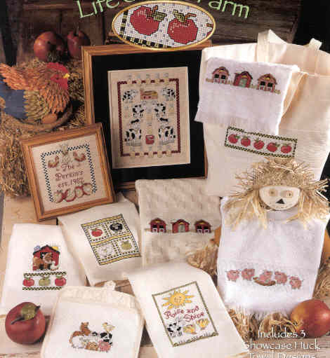 십자수도안책 Stitch Worlds/ LIFE ON THE FARM-03-249