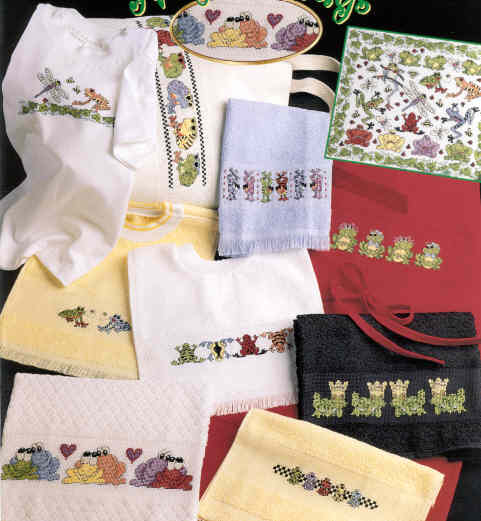 십자수도안책 Stitch Worlds/ FROGSN BUGS-03-238