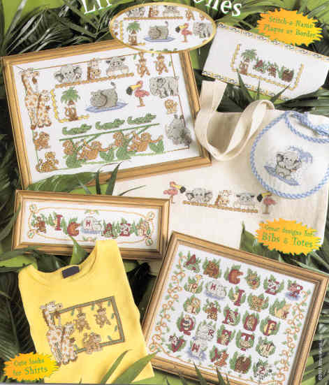 십자수도안책 Stitch Worlds/ LIL WILD ONES-03-252