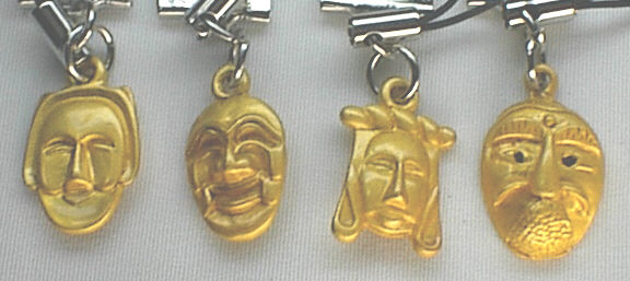 핸드폰줄-골드탈-신부/5673