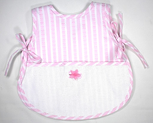 턱받이 별단추-핑크/6070