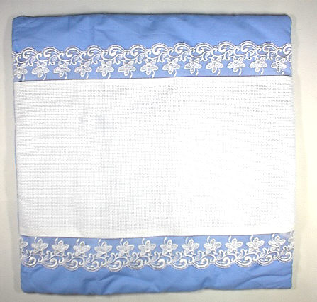 레이스공주쿠션-하늘/6210