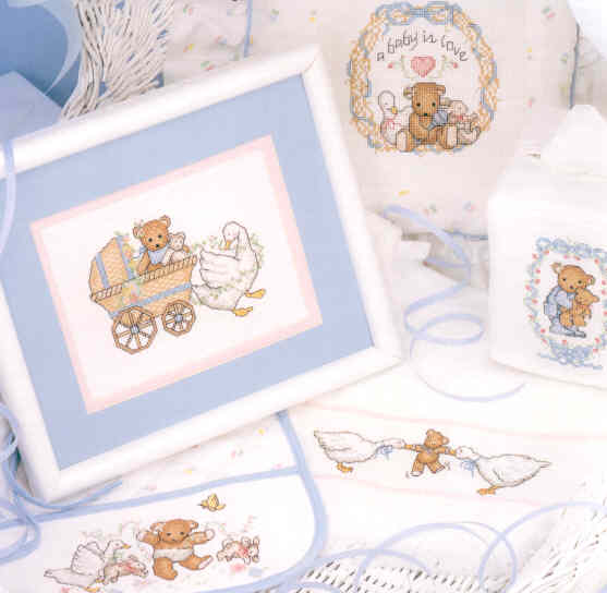 십자수도안책 Leisure Arts/ WITH BABY IN MIND-2401