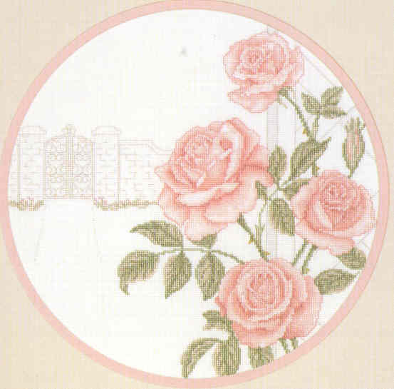 십자수도안책 Serendipity/ SUMMER ROSES-L16