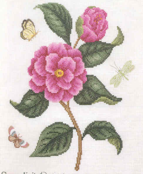 십자수도안책 Serendipity/ CAMELLIAS-L101