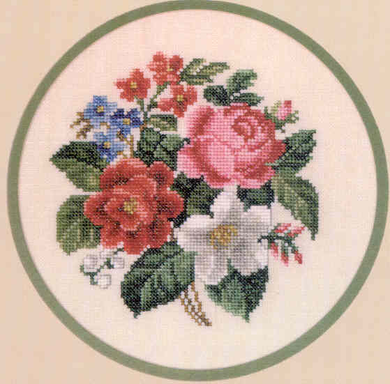 십자수도안책 Serendipity/ SUMMER BOUQUET-L178