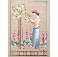 (중고)십자수도안책 Mirabilia/ SUMMER IN MY GARDEN-MD50(중고) Mira포장