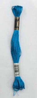 DMC자수실 라이트이펙트 E3843(5290) Light Blue Sapphire