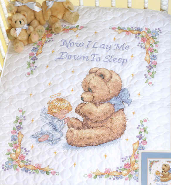 외국 십자수패키지 Dimensions/ 아기이불 SWEET PRAYER(기도)-13088