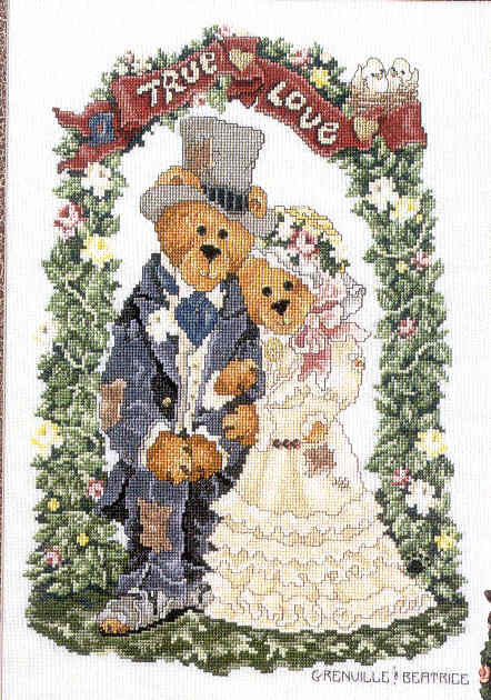 십자수도안책 Stoney/ TRUE LOVE-BB006