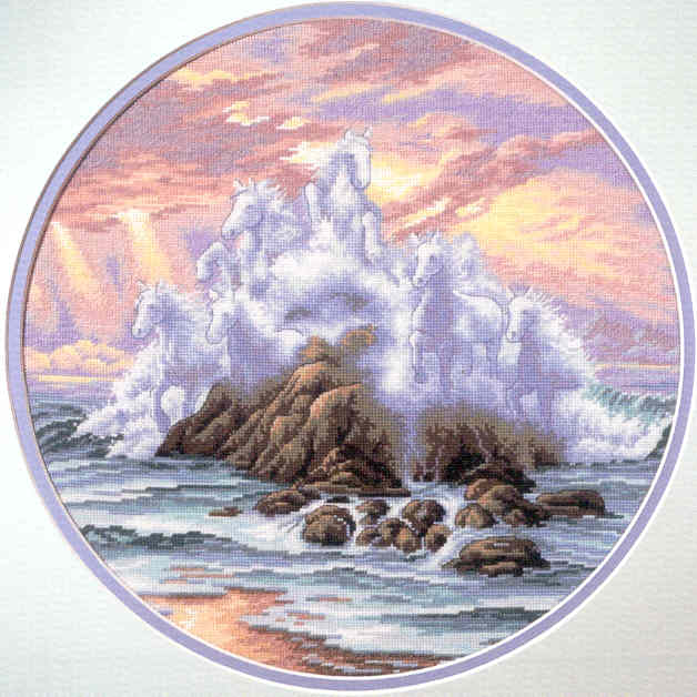 십자수도안책 Dimensions/ WILD SURF-335