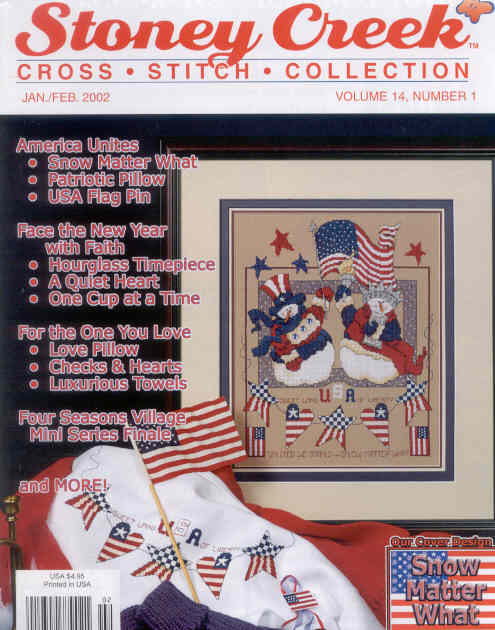 십자수잡지 STONEY CREEK-JAN/FEB 2002