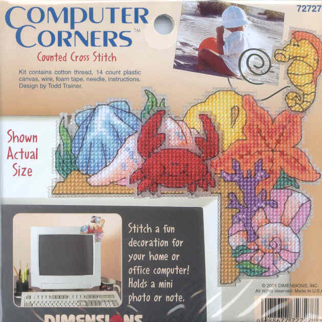 외국 십자수패키지 Dimensions/COMPUTER CORNERS UNDER THE SEA-72727