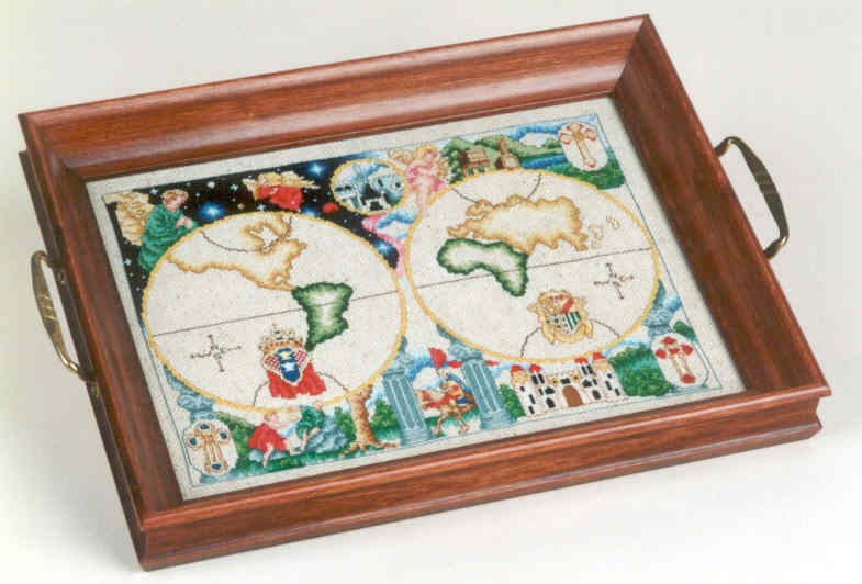 십자수도안책 Sudberry/ WORLD MAP-339