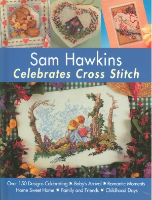 소장용 십자수도안책 SAM HAWKINS CELEBRATES CROSS STITCH-310151(양장본)