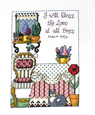 십자수 완성작품(원단상태)-TIMELESS WINTER/9253