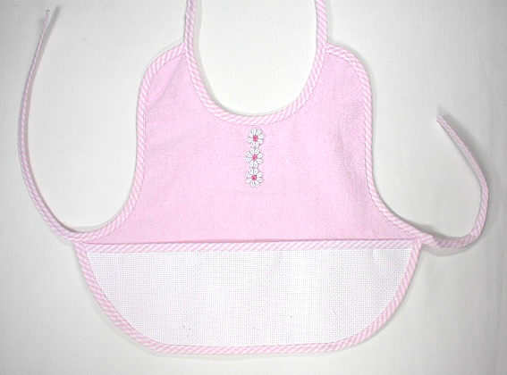 턱받이(타올,핑크)/9286