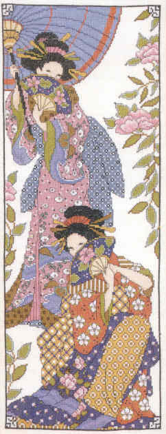 외국 십자수패키지 Design Works/ ASIAN SPLENDOR-9442