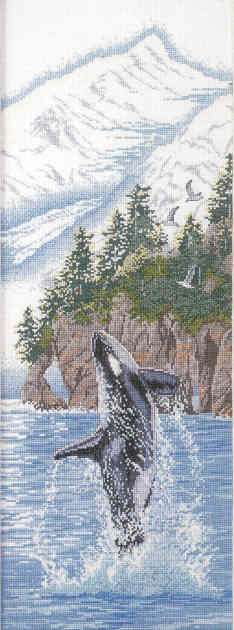 외국 십자수패키지 Design Works/ VERTICAL RISE-9888