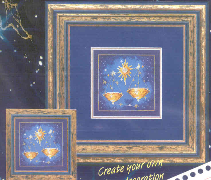 외국 십자수패키지 Lanarte/(소) LIBRA-34638