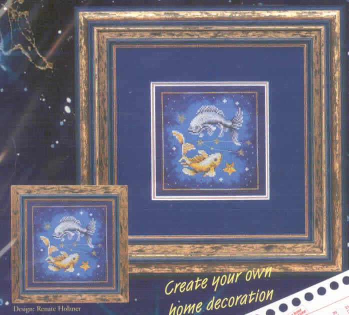 외국 십자수패키지 Lanarte/(소) PISCES-34631