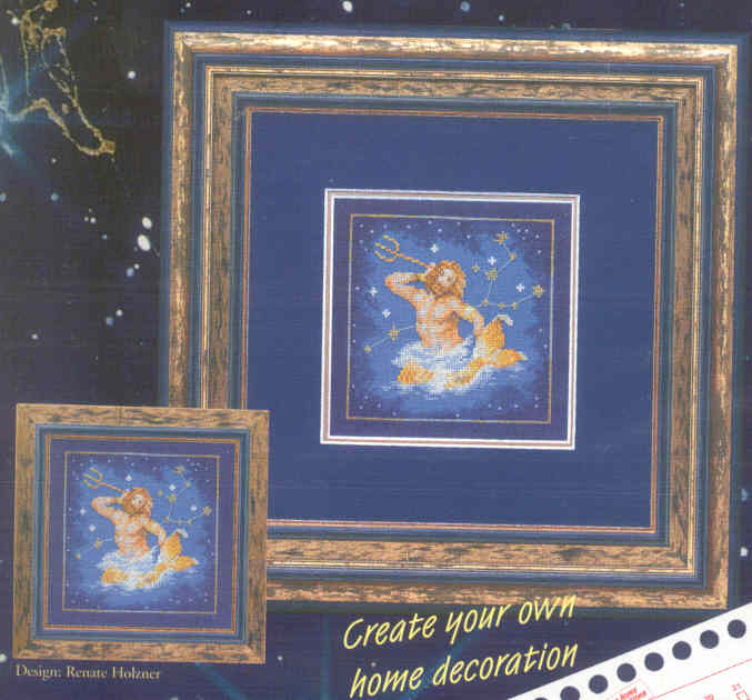 외국 십자수패키지 Lanarte/(소) AQUARIUS-34630