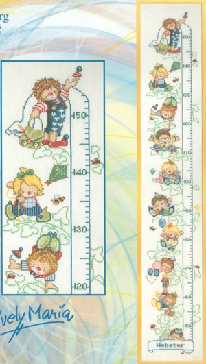 외국 십자수패키지 Lanarte/키재기 HIGH CHART WEBSTER-29410