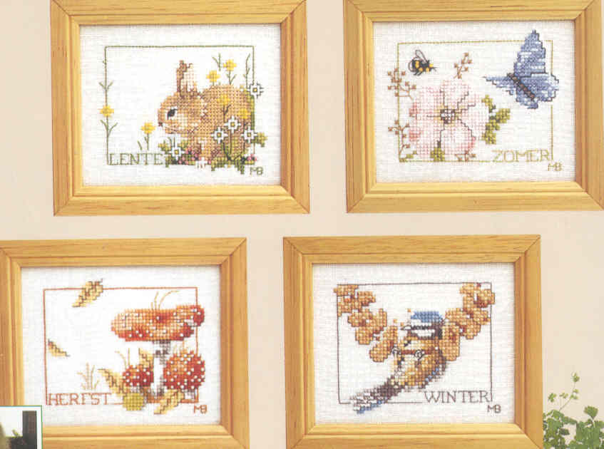 외국 십자수패키지 Lanarte/FOUR SEASONS-0007953(33847)