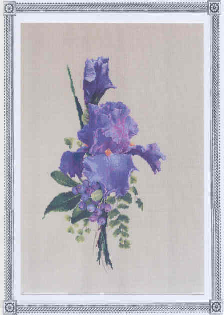 십자수도안책 The Silver Linning/ PURPLE PROMISE-SL89(CHART PACK)