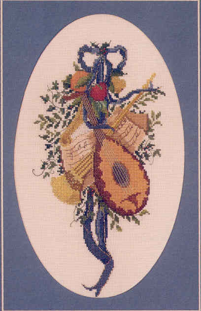 십자수도안책 Serendipity/ MANDOLIN SERENADE-BE-56