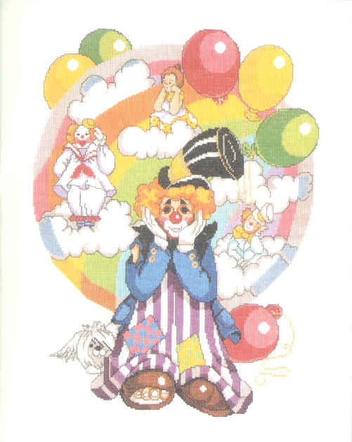 외국 십자수패키지 Design Works/ CLOWNS DREAMS-9243
