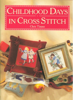 소장용 십자수도안책 CHILDHOOD DAYS IN CROSS STITCH-851900(양장본)