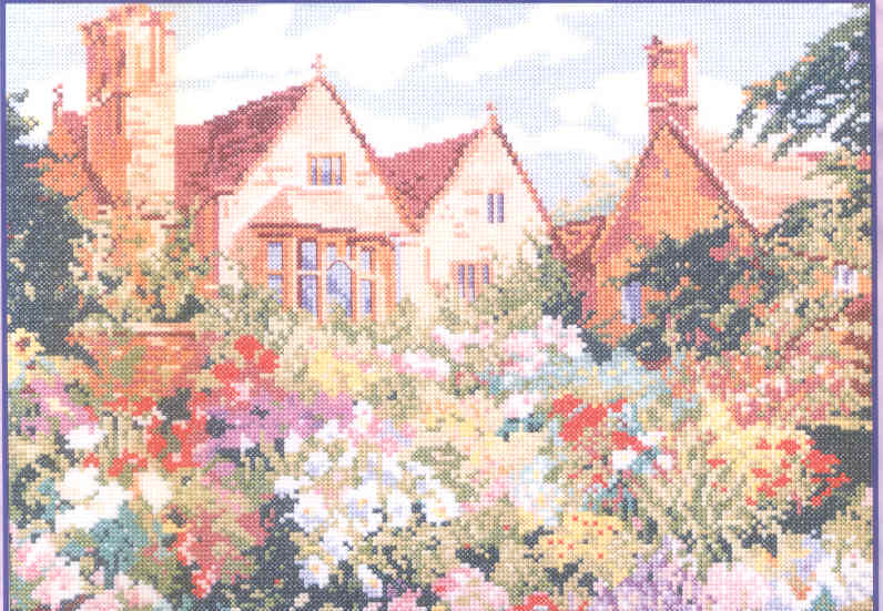 외국 십자수패키지 Bucilla/HOUSE AND GARDEN-42759