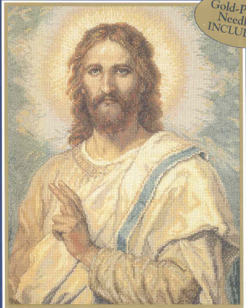 외국 십자수패키지 Bucilla/CHRISTS IMAGE-42434