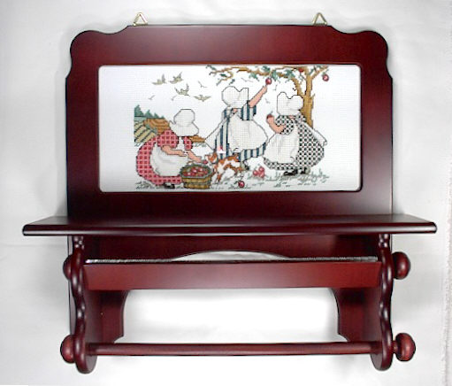 십자수 완성품 랩걸이-2-SUNBONNET/10110