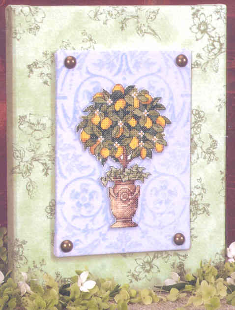 외국 십자수패키지 Dimensions/나무액자 LEMON TREE-72847