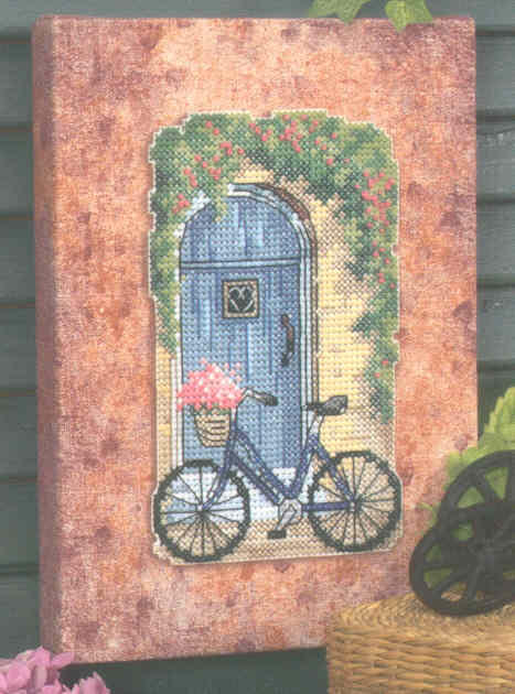 외국 십자수패키지 Dimensions/나무액자(소) BICYCLE DELIVERY-72836