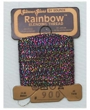 메탈릭자수실 RAINBOW(GLISSEN GLOSS) MULTI BLACK-900