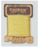 메탈릭자수실 RAINBOW(GLISSEN GLOSS) IRID PALE YELLOW-403