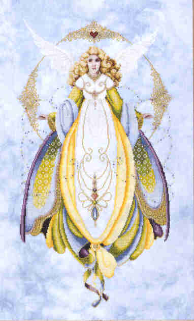 십자수도안책 Lavender & Lace/ ANGEL OF HEALING-LL57