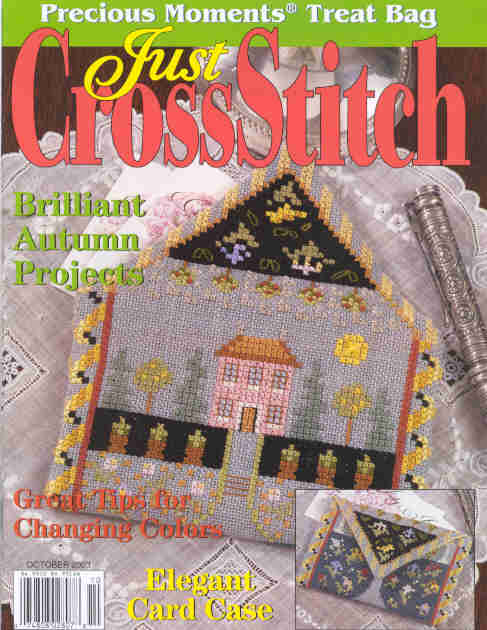 십자수잡지 JUST CROSSSTITCH OCTOBER 2003