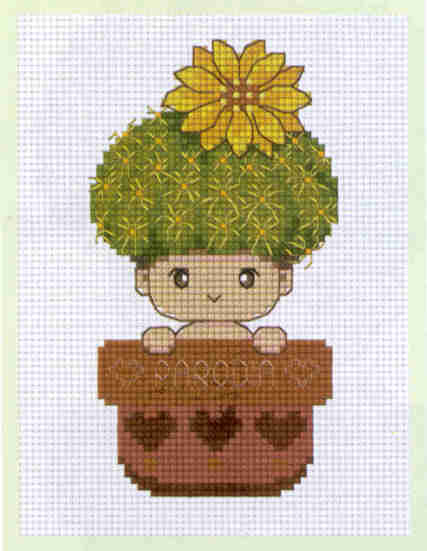 외국 십자수패키지 PINN/ CACTUS-PARODIA/J-16D/000391